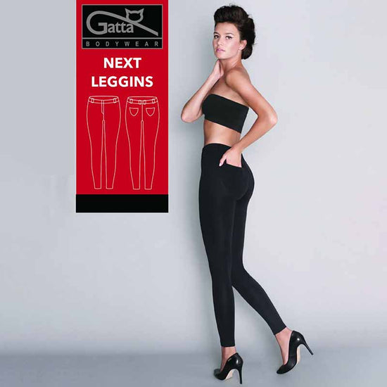 Load image into Gallery viewer, Gattta Next Jean Style Leggings
