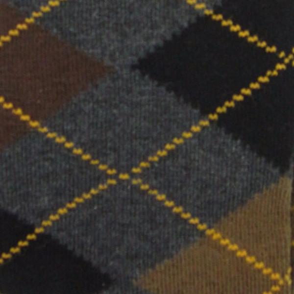 Cotton Blend Argyle Darks Over The Knee Socks - Leggsbeautiful