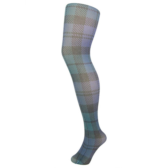 Load image into Gallery viewer, 70 Denier Opaque Tartan Print Tights [Colours Available] - Leggsbeautiful
