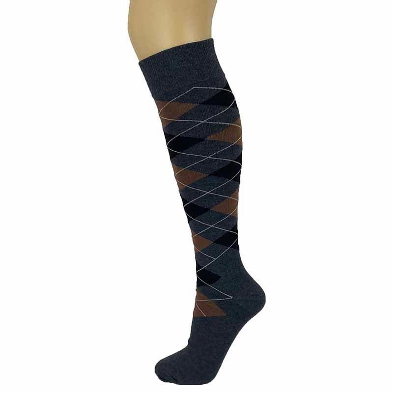 
                      
                        Milena Cotton Blend Argyle Knee High Socks
                      
                    