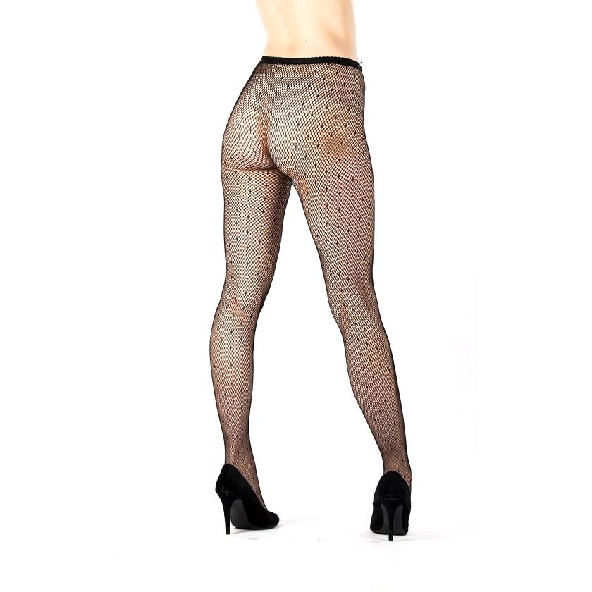 Mini Daisy Pattern Fishnet Tights - Leggsbeautiful