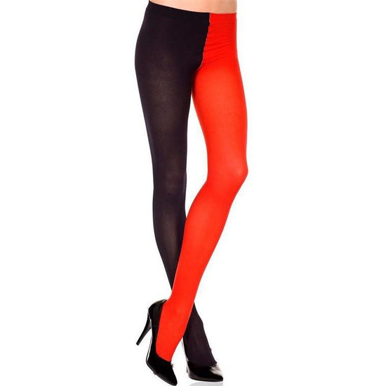 Load image into Gallery viewer, Music Legs Opaque Jester Tights - Leggsbeautiful
