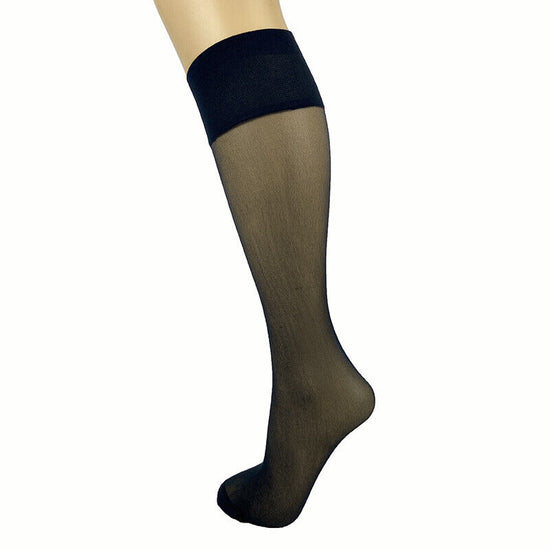 Tudorose 15 Denier Smooth Knit Knee HighSocks 3 Pair Pack