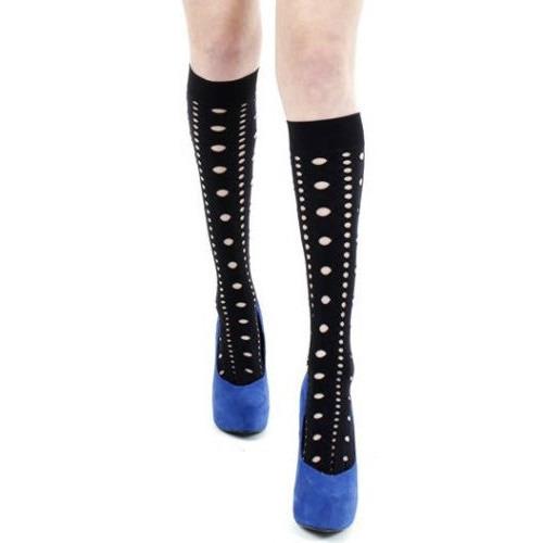 Pamela Mann Pothole Knee High Socks - Leggsbeautiful