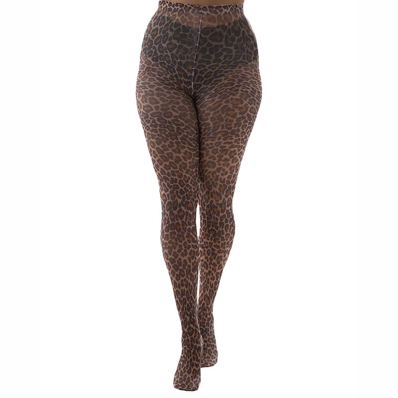 Pamela Mann Small Leopard Printed Tights
