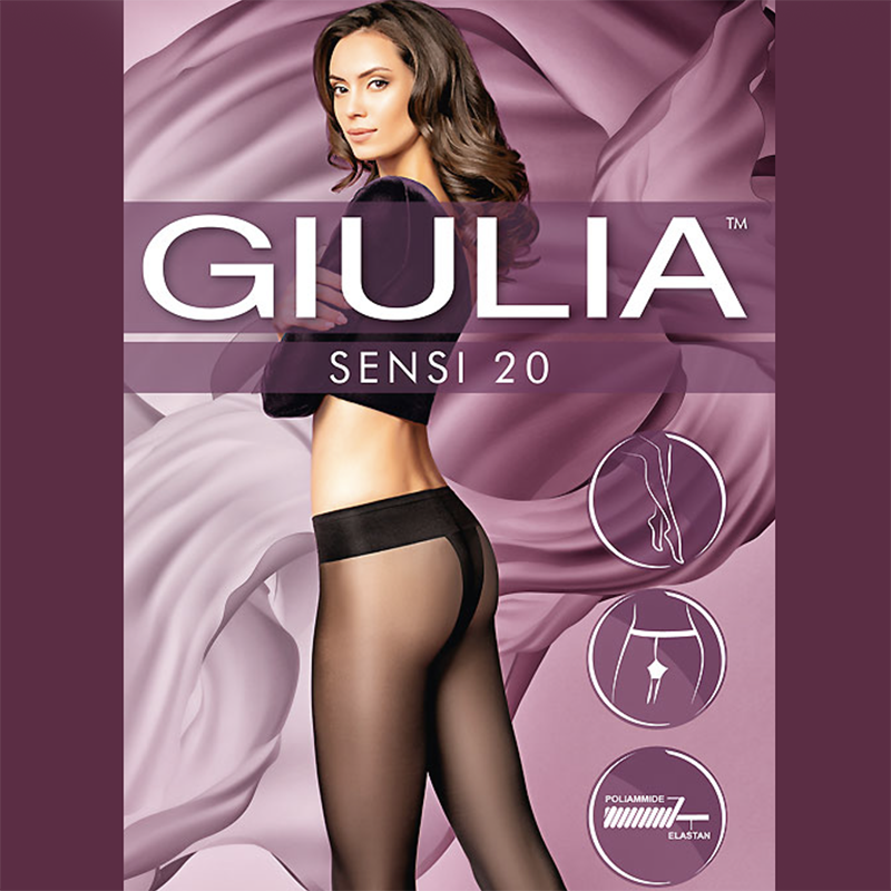 Load image into Gallery viewer, Giulia Sensi 20 Deiner Hipster Tights
