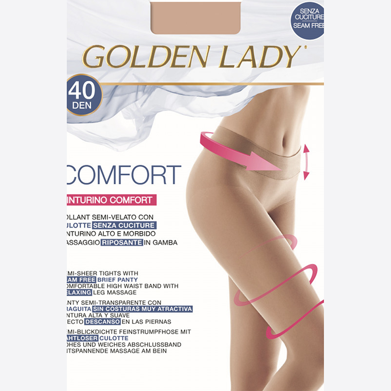 Golden Lady Comfort 40 Seamless Opaque Tights