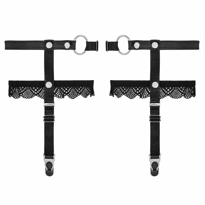 Obsessive A769 Doubble Strap Lace Garters