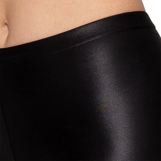 Gatta 120 Denier Black Brilliant Wet Look Leggings