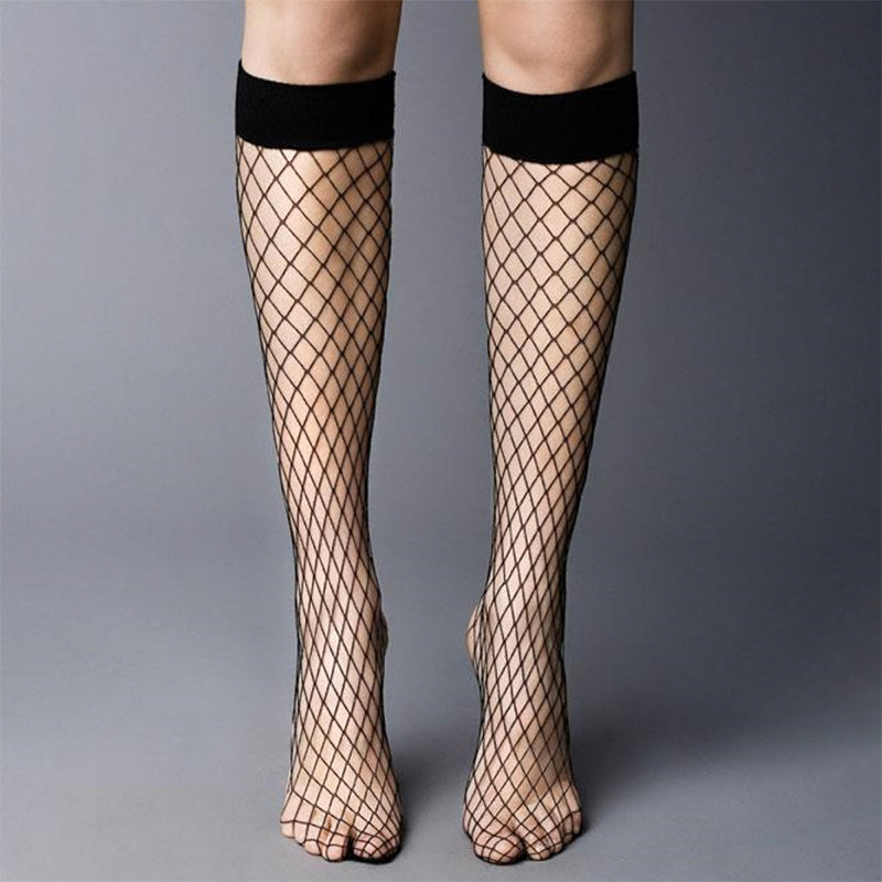 Veneziana Grandi Oversized Net Knee High