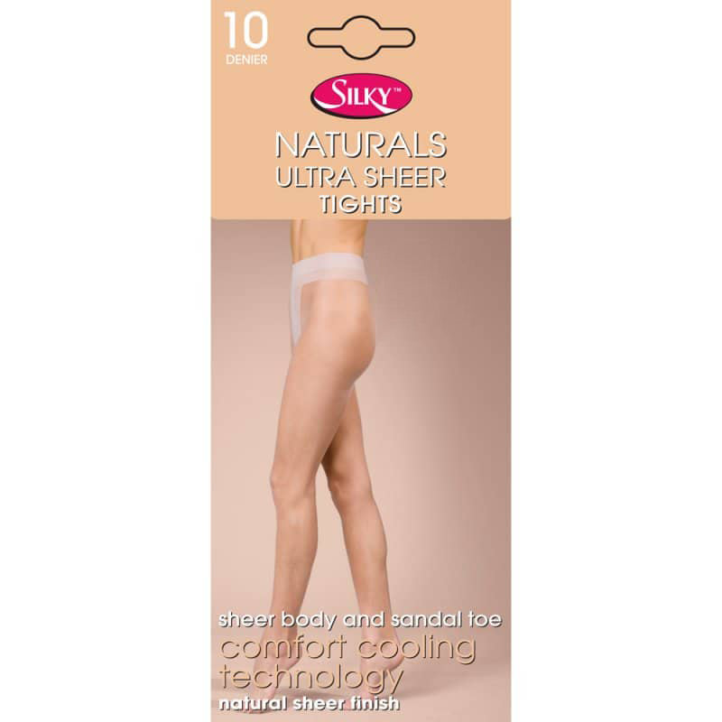 Silky 10 Denier  Naturals Ultra Sheer Tights - Leggsbeautiful