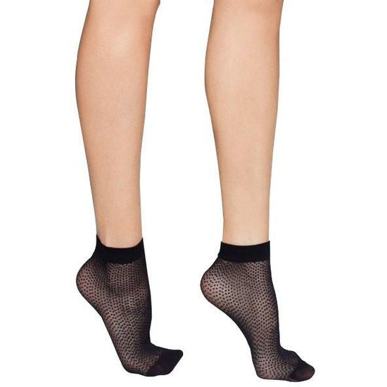 Veneziana 20 Denier Spotted Ankle Socks - Leggsbeautiful