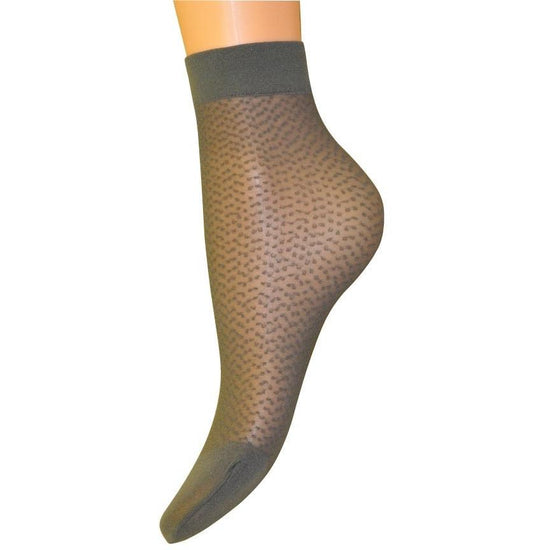Veneziana 20 Denier Spotted Ankle Socks - Leggsbeautiful