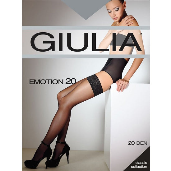 Giulia Emotion 20 Denier Hold Ups - Leggsbeautiful
