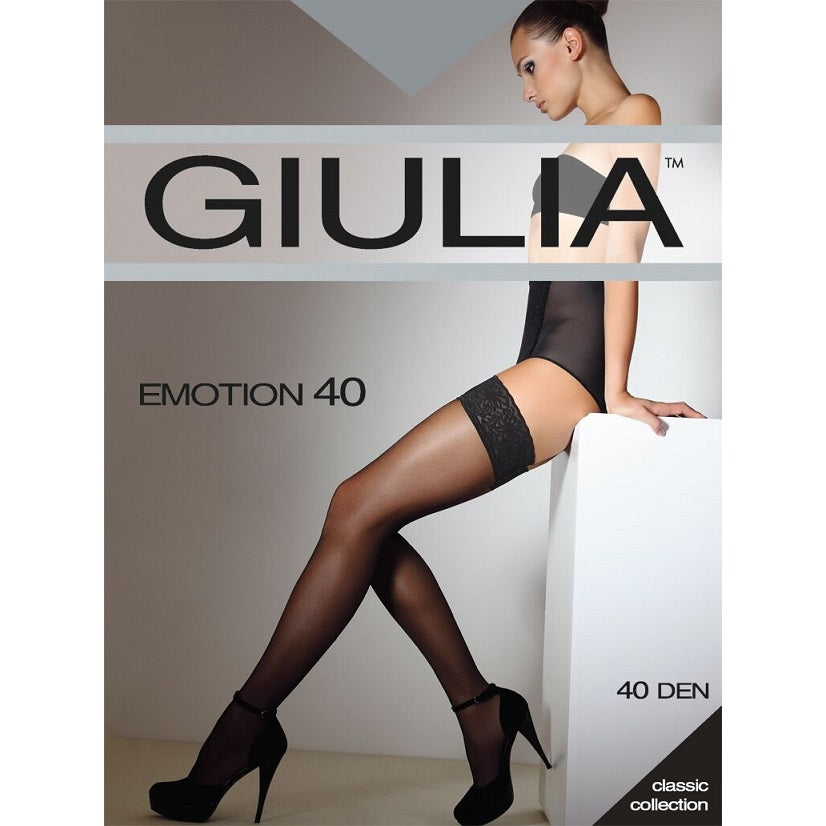 Giulia Emotion 40 Denier Hold Ups - Leggsbeautiful