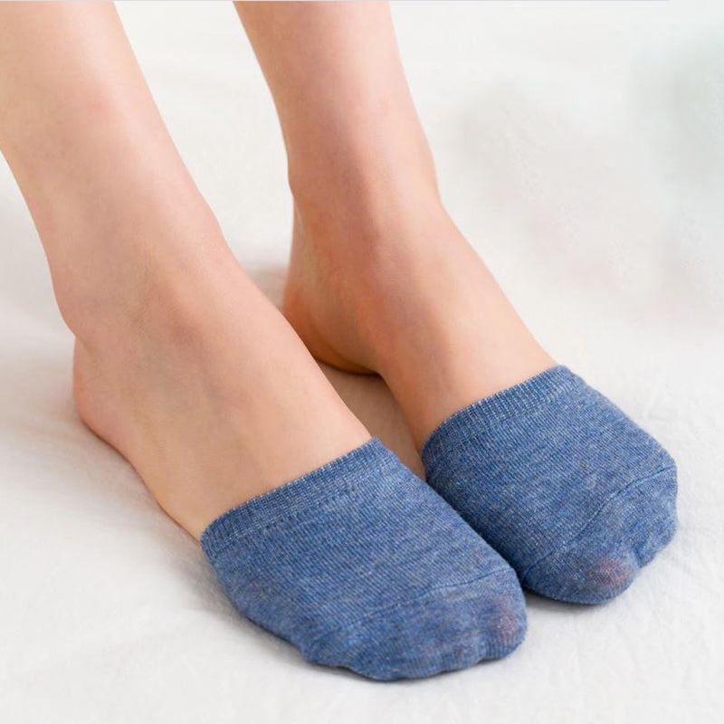 Cotton Blend Toe Covers Half Sole Shoe Liners