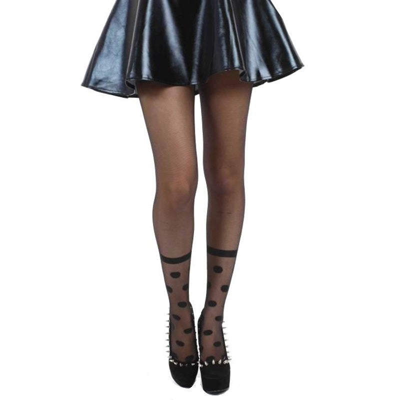 Pamela Mann Sheer Mock Sock Tights - Leggsbeautiful