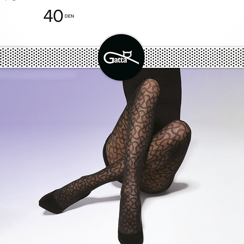 
                      
                        Gatta Modern 40 Denier Patterned Tights
                      
                    