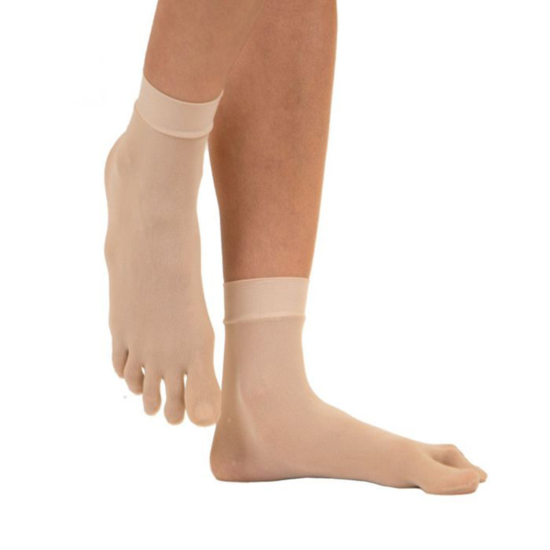TOETOE Five Toe Nylon Ankle Socks