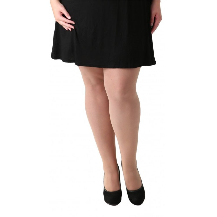 Pamela Mann 15 Denier Sheer Plus Size Tights - Leggsbeautiful