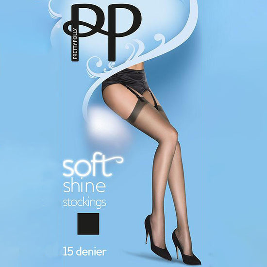 Pretty Polly 15 Denier Soft Shine Stockings - Leggsbeautiful