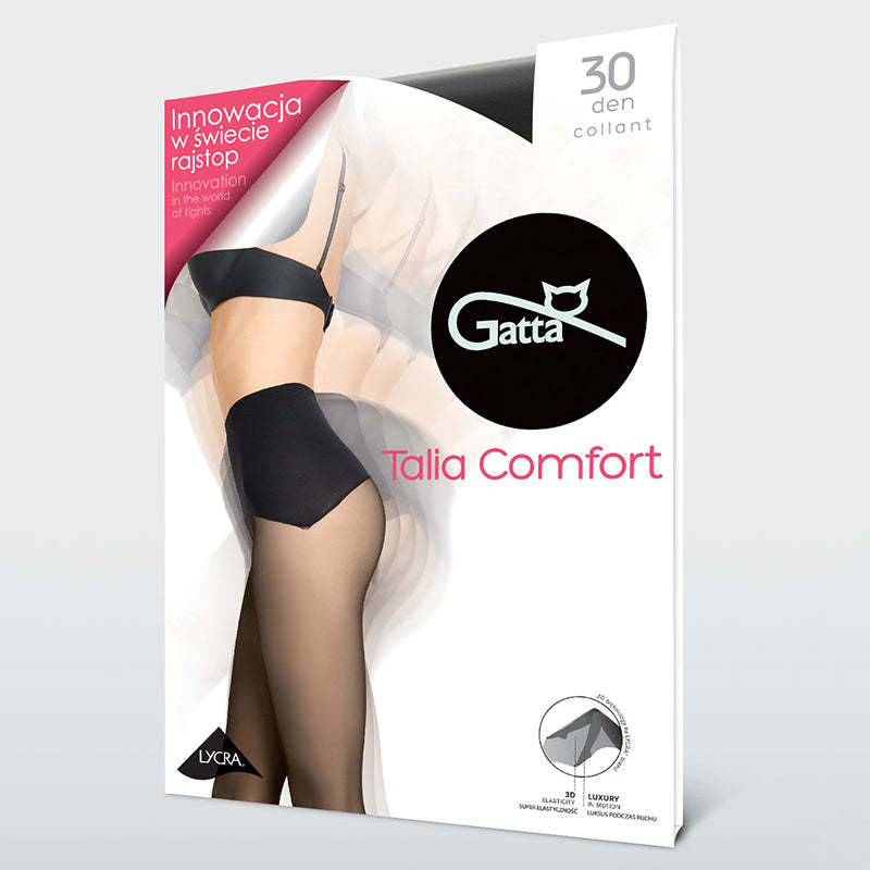 Gatta Talia Comfort 30 Denier Sheer Tights - Leggsbeautiful