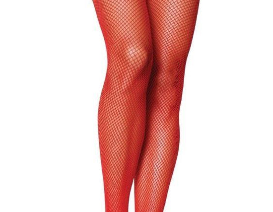 Pretty Legs Plain Top Fishnet Stockings - Leggsbeautiful