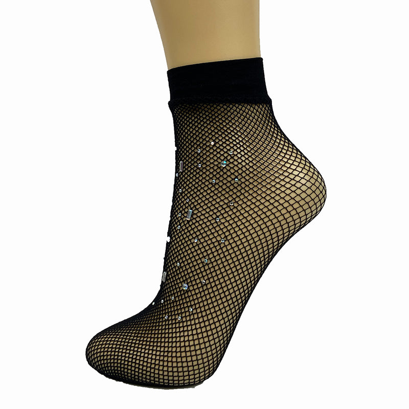 
                      
                        Magnetis Diamante Fishnet Ankle Socks
                      
                    