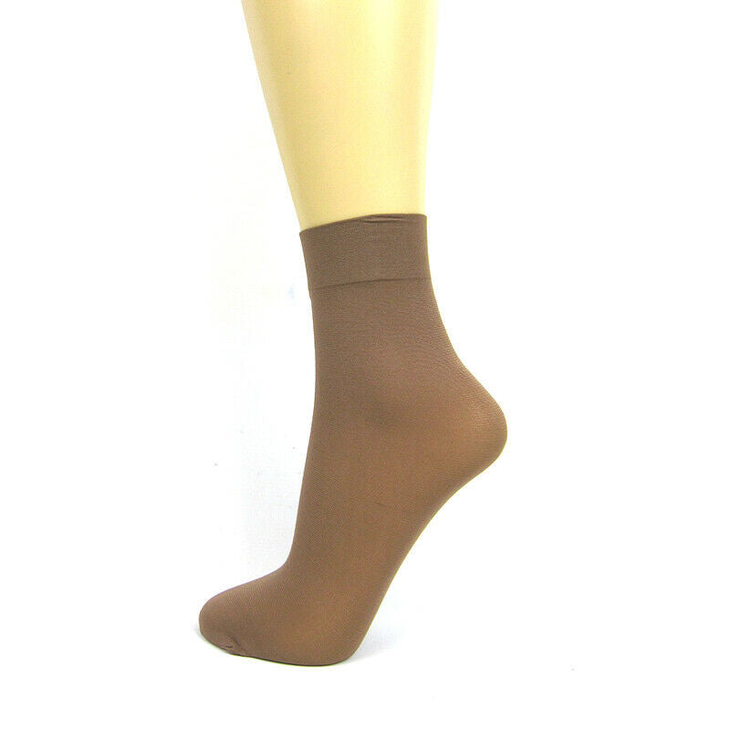 Silky Soft Opaque 40 Denier Ankle Highs 3 Pair Pack - Leggsbeautiful