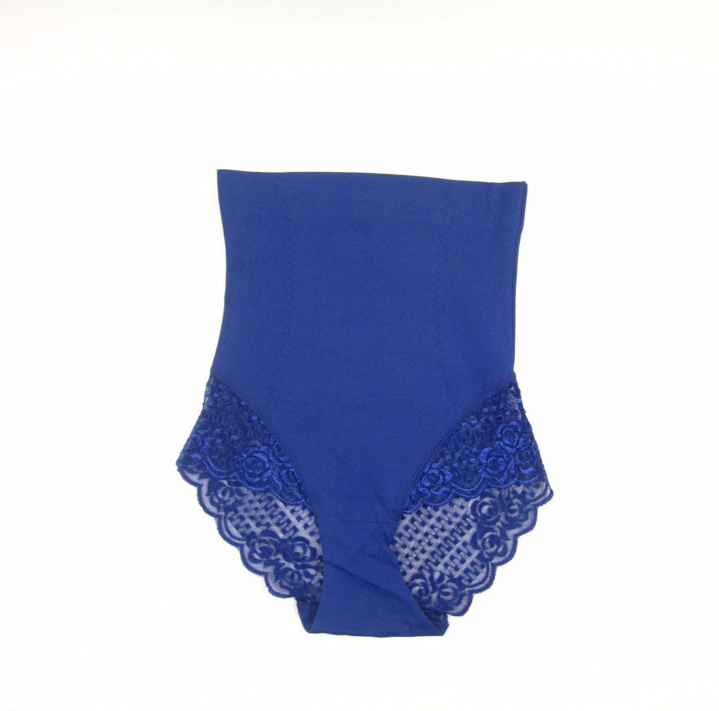 Load image into Gallery viewer, High Waist Lace Trim Thong Medium Control Pants - Leggsbeautiful
