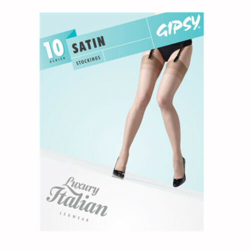 Gipsy 10 Denier Satin Sheer Luxury Stockings