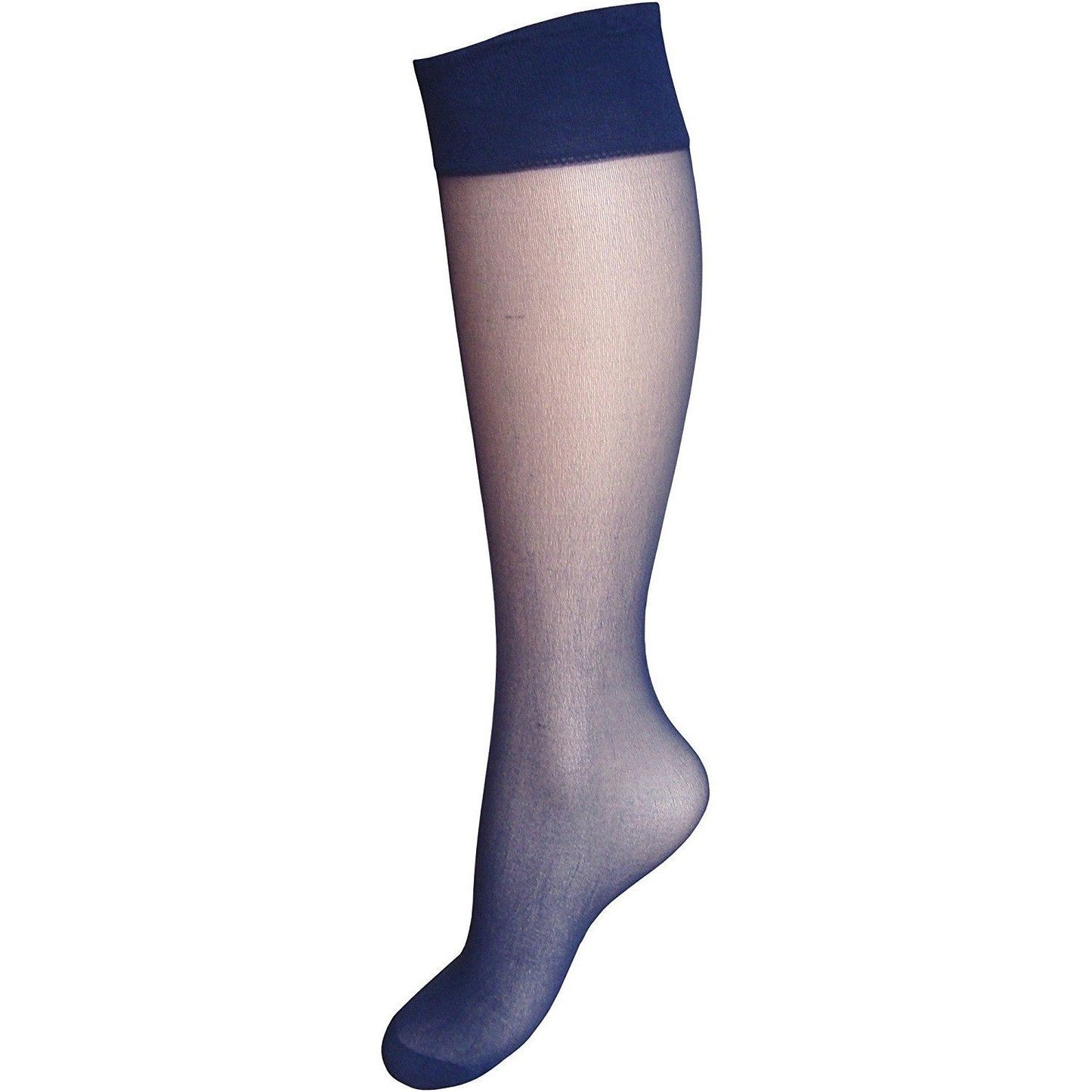 Load image into Gallery viewer, Silky Smooth Knit Knee High Trouser Socks 2 pair pack - Leggsbeautiful
