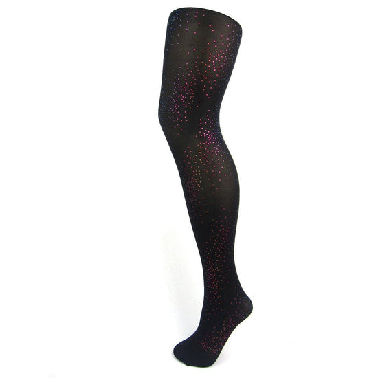 Leggsbeautiful 70 Denier Coloured Spot Opaque Tights - Leggsbeautiful