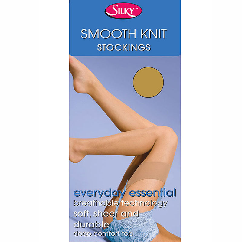 Load image into Gallery viewer, Silky Everyday Smooth Knit Stockings - Leggsbeautiful
