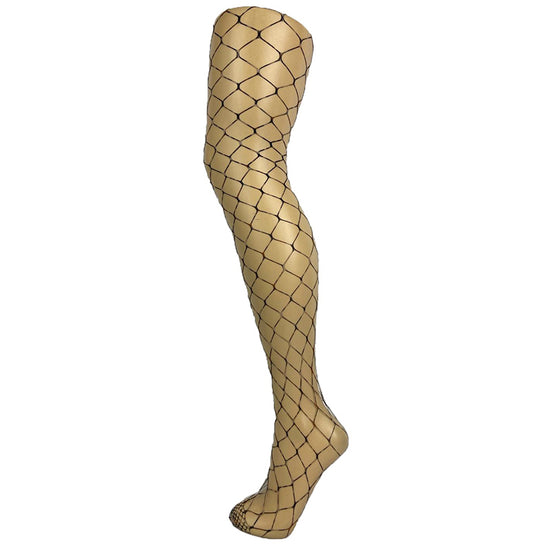 Load image into Gallery viewer, Pamela Mann Extra Large Net Leopard Print Fishnet Tights
