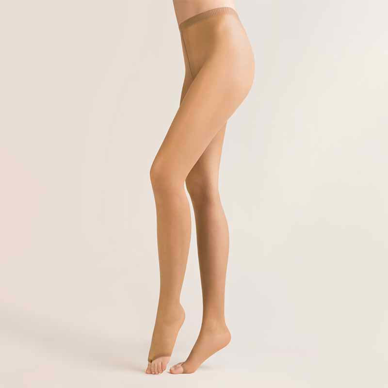 
                      
                        Gabriella Velia 10 Denier Sheer Open Toe Tights
                      
                    